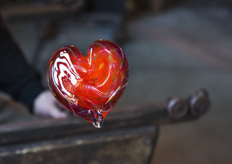 heart on the pipe