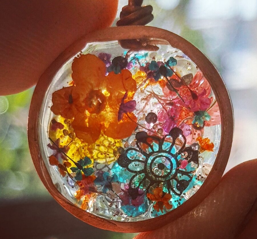 Morean Arts Center Layers of Resin